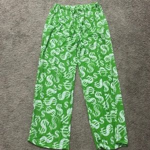 Green $pajama pants 2XL* drawstring.